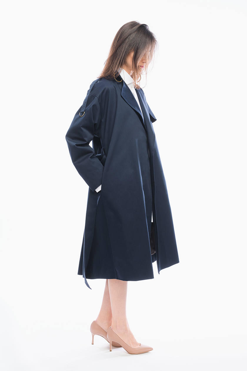 Lilia Ceaicovschi  trench coat RONA